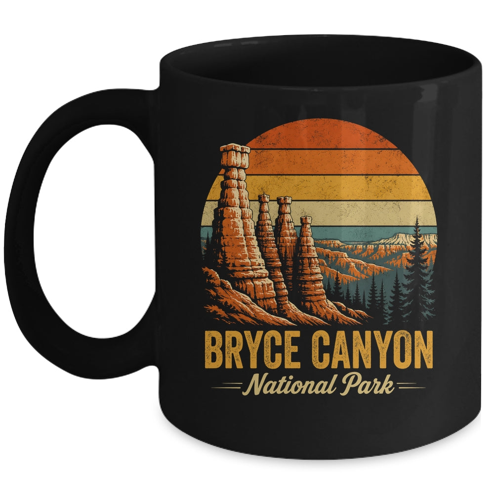 Bryce Canyon National Park Nature Vintage Hiking Adventure Mug | teecentury