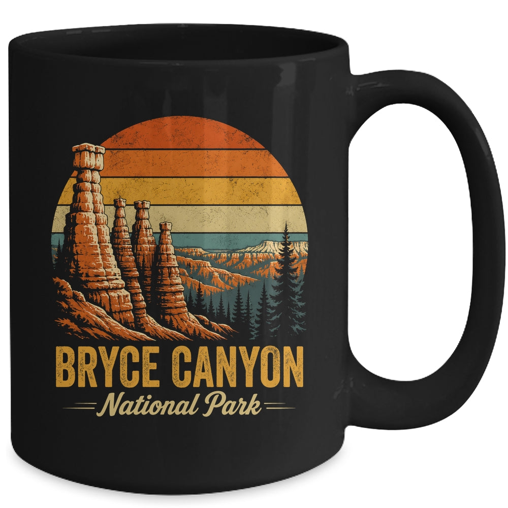 Bryce Canyon National Park Nature Vintage Hiking Adventure Mug | teecentury