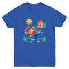 Building Bricks Builder Block Dinosaur T-Rex Boys Kids Men Youth Shirt | teecentury