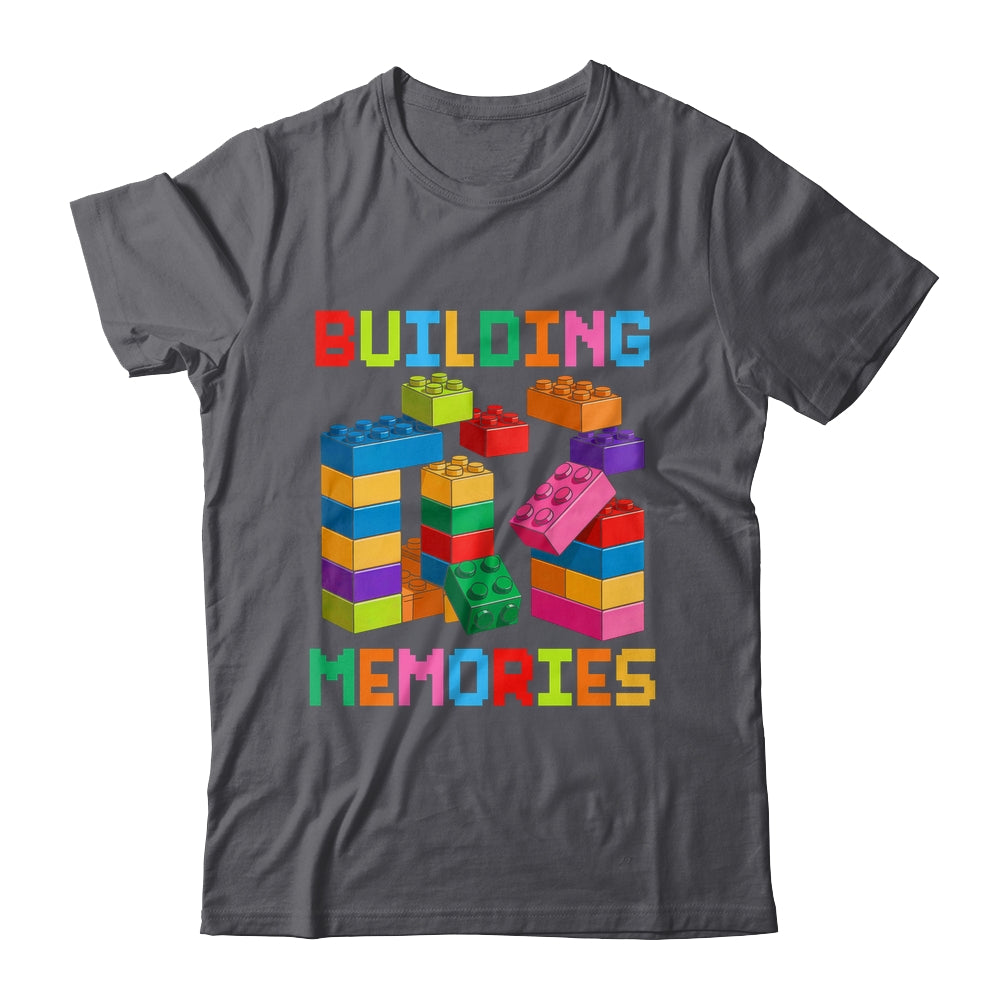 Building Memories Building Bricks Blocks Family Matching Shirt & Hoodie | teecentury