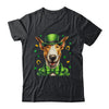 Bull Terrier St Patricks Day Leprechaun Shamrock Irish Shirt & Hoodie | teecentury