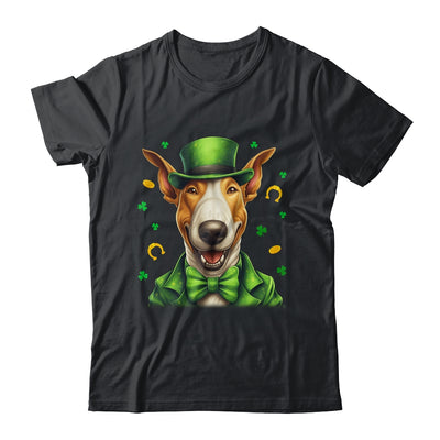 Bull Terrier St Patricks Day Leprechaun Shamrock Irish Shirt & Hoodie | teecentury