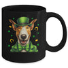 Bull Terrier St Patricks Day Leprechaun Shamrock Irish Mug | teecentury