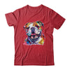 Bulldog Mom Lover Puppy Dog Watercolor Tie Dye Painting Shirt & Tank Top | teecentury