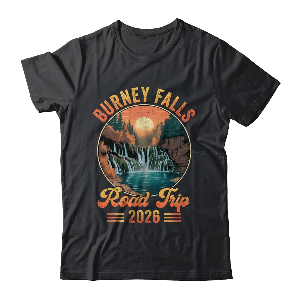 Burney Falls Road Trip 2026 Summer Vacation Family Matching Shirt & Tank Top | teecentury