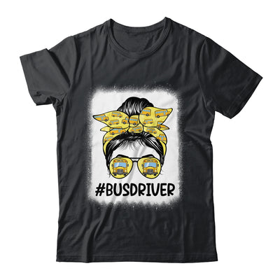 Bus Driver Life Messy Bun Hair Cute Back To School Shirt & Hoodie | teecentury