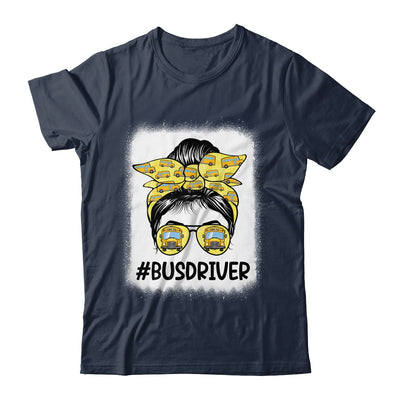 Bus Driver Life Messy Bun Hair Cute Back To School Shirt & Hoodie | teecentury
