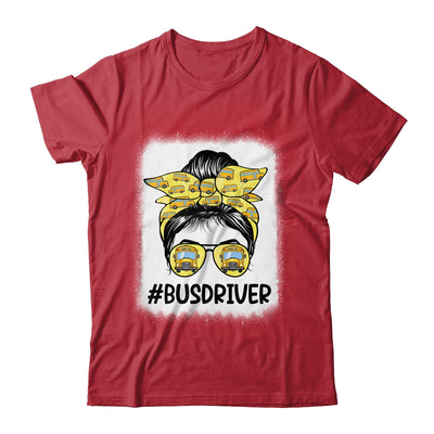 Bus Driver Life Messy Bun Hair Cute Back To School Shirt & Hoodie | teecentury