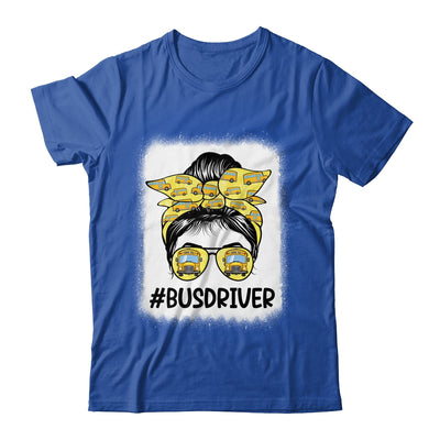 Bus Driver Life Messy Bun Hair Cute Back To School Shirt & Hoodie | teecentury