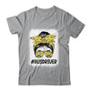 Bus Driver Life Messy Bun Hair Cute Back To School Shirt & Hoodie | teecentury
