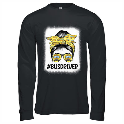 Bus Driver Life Messy Bun Hair Cute Back To School Shirt & Hoodie | teecentury