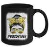 Bus Driver Life Messy Bun Hair Cute Back To School Mug | teecentury