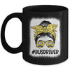 Bus Driver Life Messy Bun Hair Cute Back To School Mug | teecentury