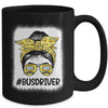 Bus Driver Life Messy Bun Hair Cute Back To School Mug | teecentury