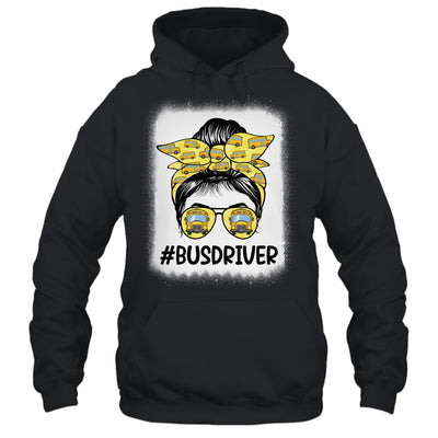 Bus Driver Life Messy Bun Hair Cute Back To School Shirt & Hoodie | teecentury