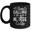 Busy Calling The Shots Nurse Life Nurse Healthcare Mug | teecentury