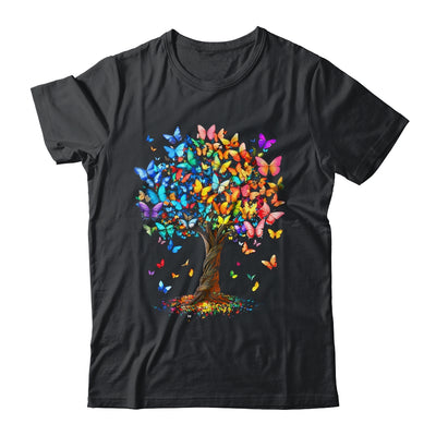 Butterflies Tree Nature Butterfly Lover Lepidopterist Women Shirt & Tank Top | teecentury