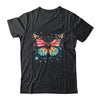 Butterfly Watercolor Design Boho Nauture Aesthetic Art Shirt & Tank Top | teecentury