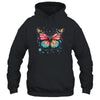 Butterfly Watercolor Design Boho Nauture Aesthetic Art Shirt & Tank Top | teecentury