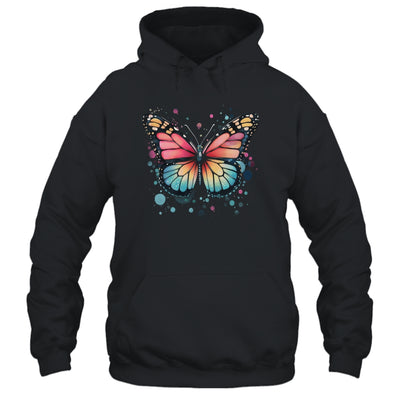 Butterfly Watercolor Design Boho Nauture Aesthetic Art Shirt & Tank Top | teecentury