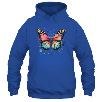 Butterfly Watercolor Design Boho Nauture Aesthetic Art Shirt & Tank Top | teecentury