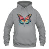Butterfly Watercolor Design Boho Nauture Aesthetic Art Shirt & Tank Top | teecentury