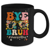Bye Bruh Teacher Happy Last Day School Hello Summer Groovy Mug | teecentury