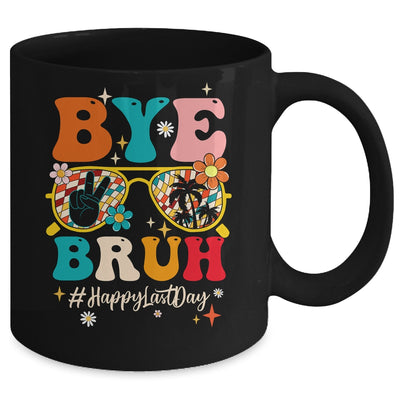 Bye Bruh Teacher Happy Last Day School Hello Summer Groovy Mug | teecentury