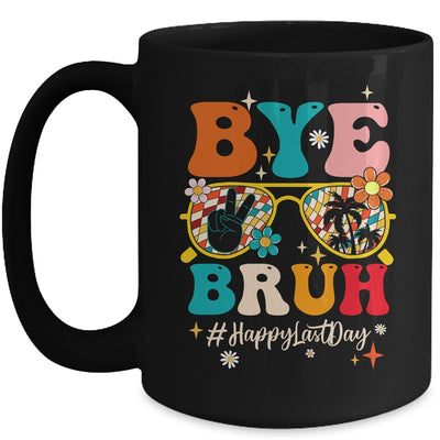 Bye Bruh Teacher Happy Last Day School Hello Summer Groovy Mug | teecentury