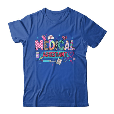 CMA Medical Assistant Nurse Leopard Stethoscope Women Work Shirt & Hoodie | teecentury