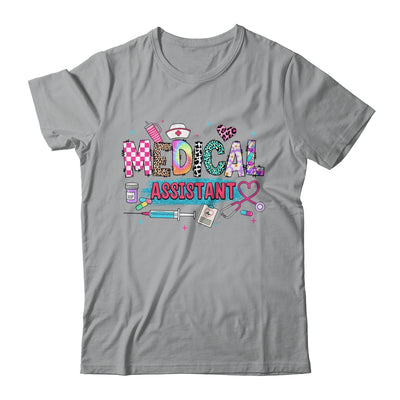 CMA Medical Assistant Nurse Leopard Stethoscope Women Work Shirt & Hoodie | teecentury