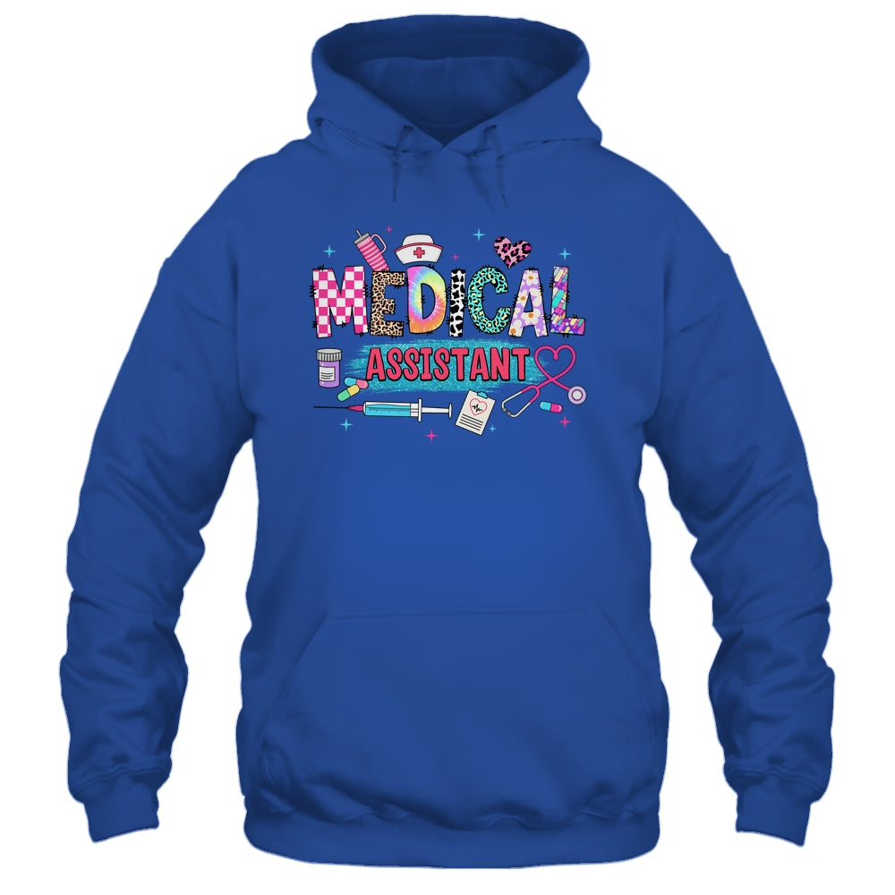 CMA Medical Assistant Nurse Leopard Stethoscope Women Work Shirt & Hoodie | teecentury