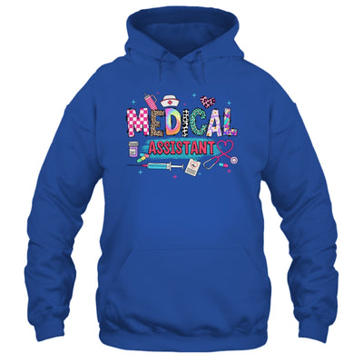 CMA Medical Assistant Nurse Leopard Stethoscope Women Work Shirt & Hoodie | teecentury