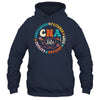 CNA Life Nurse CNA Certified Nursing Assistant Women Groovy Shirt & Hoodie | teecentury