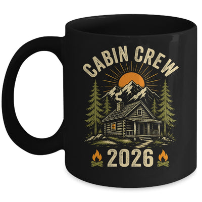 Cabin Crew 2026 Vacation Mountain Family Matching Group Mug | teecentury