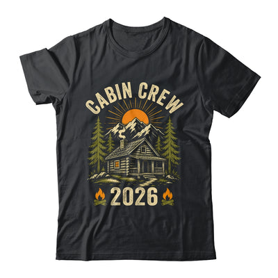 Cabin Crew 2026 Vacation Mountain Family Matching Group Shirt & Tank Top | teecentury