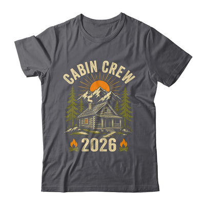 Cabin Crew 2026 Vacation Mountain Family Matching Group Shirt & Tank Top | teecentury