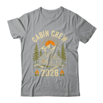Cabin Crew 2026 Vacation Mountain Family Matching Group Shirt & Tank Top | teecentury