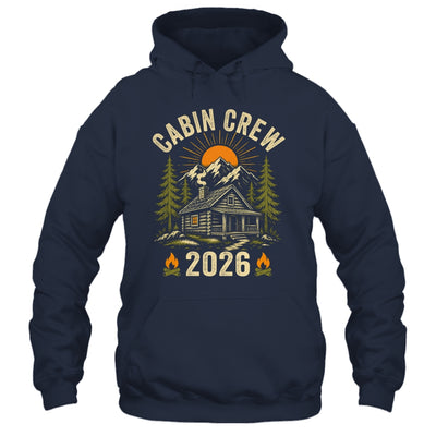Cabin Crew 2026 Vacation Mountain Family Matching Group Shirt & Tank Top | teecentury