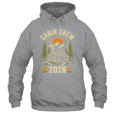 Cabin Crew 2026 Vacation Mountain Family Matching Group Shirt & Tank Top | teecentury