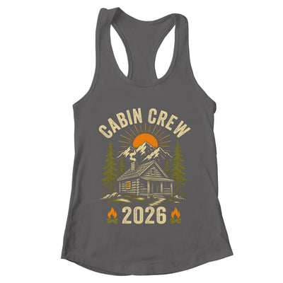 Cabin Crew 2026 Vacation Mountain Family Matching Group Shirt & Tank Top | teecentury