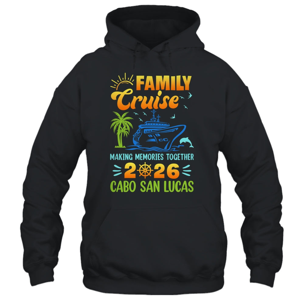 Cabo San Lucas Cruise 2026 Family Friends Group Vacation Matching Shirt & Tank Top | teecentury