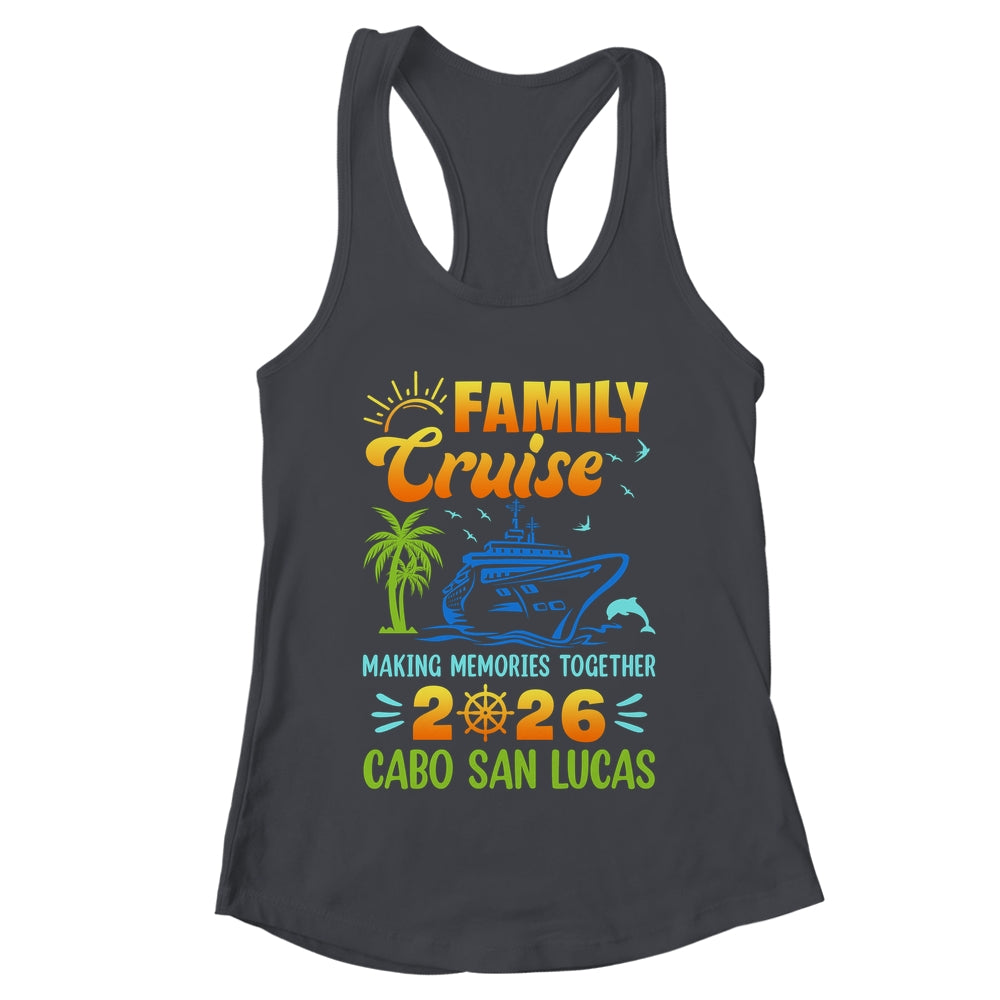 Cabo San Lucas Cruise 2026 Family Friends Group Vacation Matching Shirt & Tank Top | teecentury