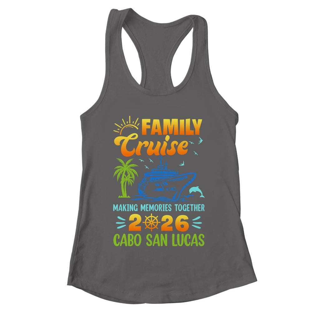 Cabo San Lucas Cruise 2026 Family Friends Group Vacation Matching Shirt & Tank Top | teecentury