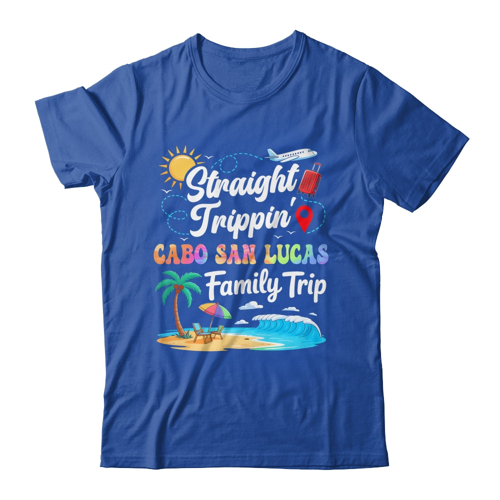 Cabo San Lucas Family Vacation 2025 Straight Trippin Trip Shirt & Tank Top | teecentury