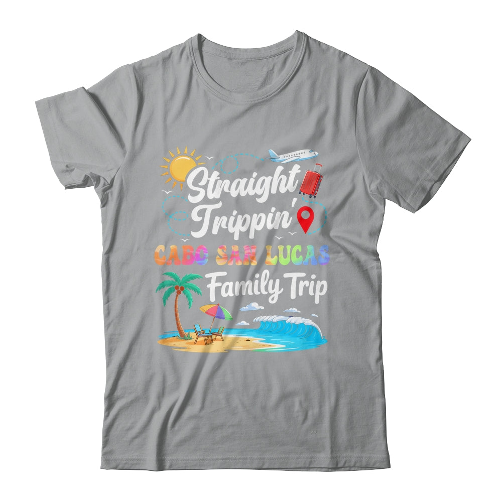 Cabo San Lucas Family Vacation 2025 Straight Trippin Trip Shirt & Tank Top | teecentury