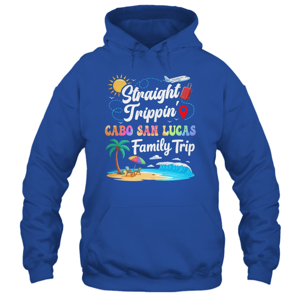 Cabo San Lucas Family Vacation 2025 Straight Trippin Trip Shirt & Tank Top | teecentury