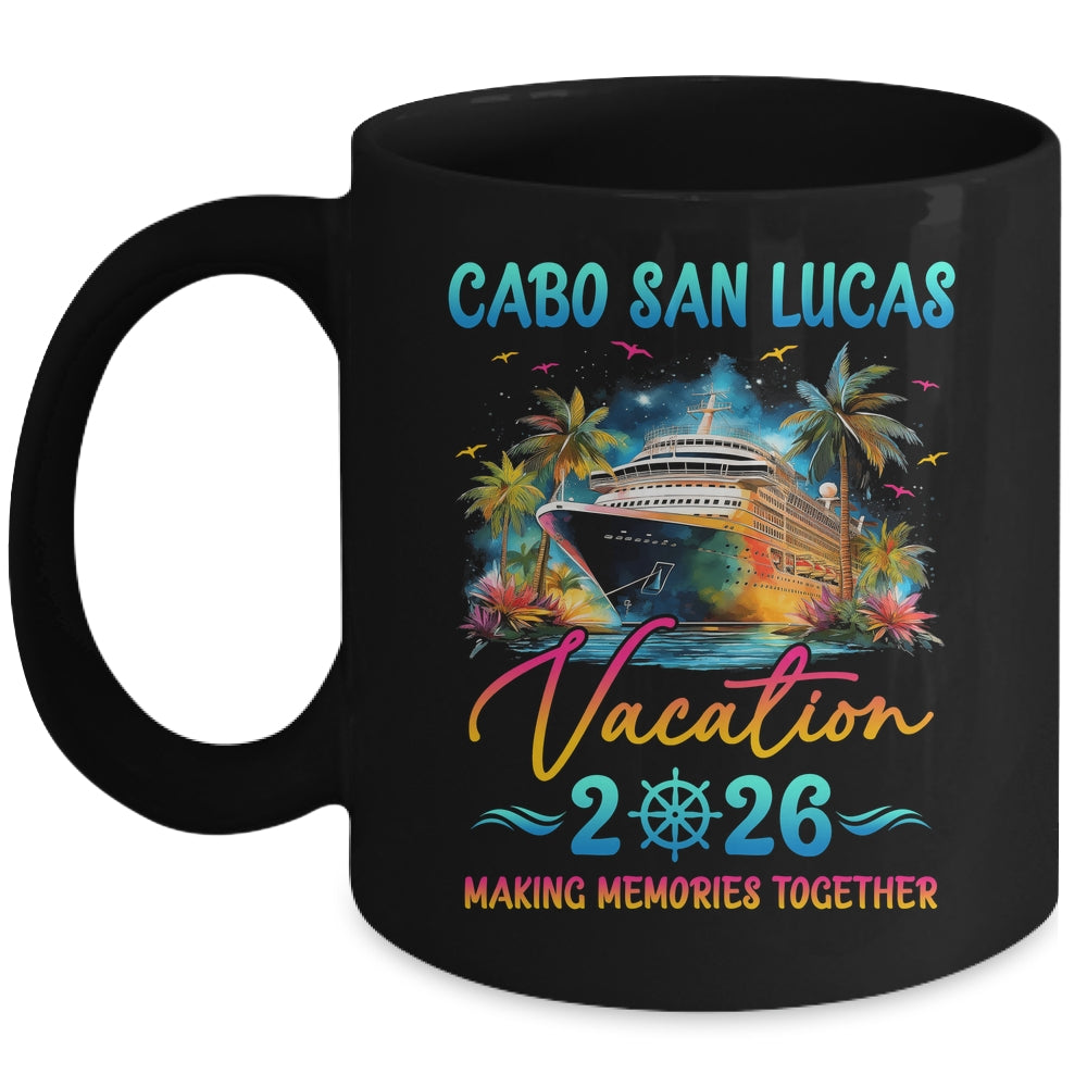 Cabo San Lucas Family Vacation 2026 Matching Group Summer Mug | teecentury