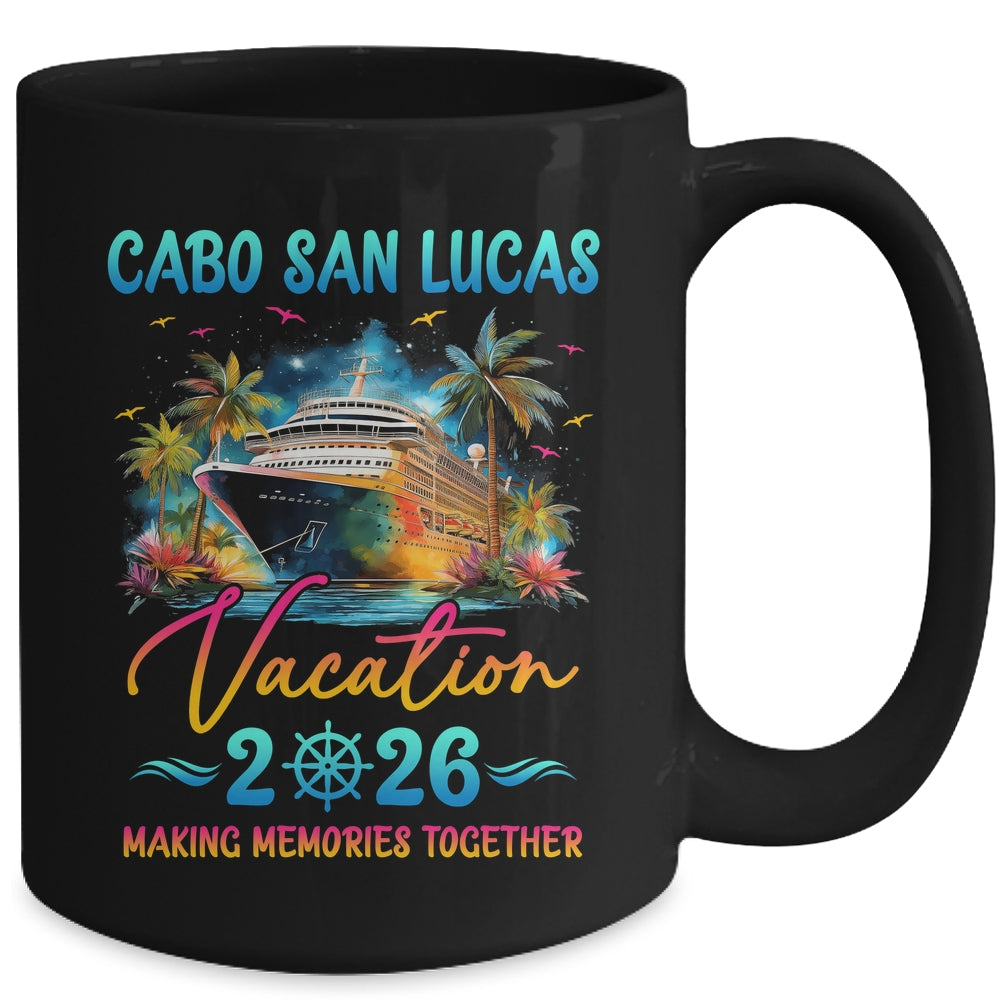 Cabo San Lucas Family Vacation 2026 Matching Group Summer Mug | teecentury
