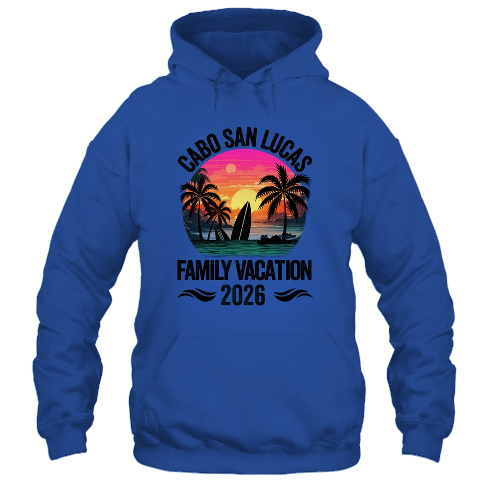 Cabo San Lucas Family Vacation 2026 Matching Outfits Beach Summer Shirt & Tank Top | teecentury